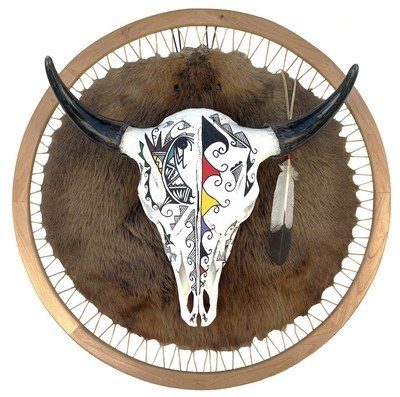 One of a Kind Native American Artistic Display