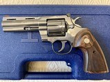 2020-2021 Colt Python .357 Mag SP4WTS 4.25 Inch. In Blue Hard Case - 3 of 6