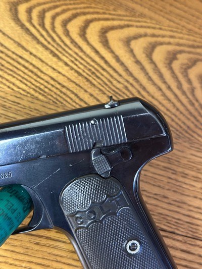 Colt Model 1903 Pocket Hammerless .32 ACP — Early Type III, Circa 1911 — Serial #116325 - Image 9 of 20