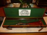 W. R. Pape English 20 ga. HammerGun In Oak and Leather Case - 1 of 15