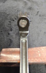 WW2 1941 Johnson Automatic Original Bayonet with leather Scabbard. - Image 10 of 12