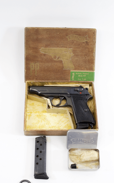 Rare Walther PP from 1942 7.65 Browning (.32 ACP), complete with original box. - Image 7 of 7