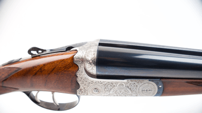 Fabio Zanotti Luxury Engraved Double Barrel Shotgun 12 GA 1980 for sale - Image 3 of 15