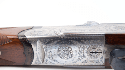 Fabio Zanotti Luxury Engraved Double Barrel Shotgun 12 GA 1980 for sale - Image 12 of 15