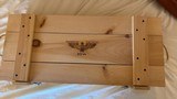 American Tactical GSG-STG 44 .22LR Semi-Automatic Rifle – New In Box, Never Assembled , with Original Amish-Style Wooden Crate - 5 of 9