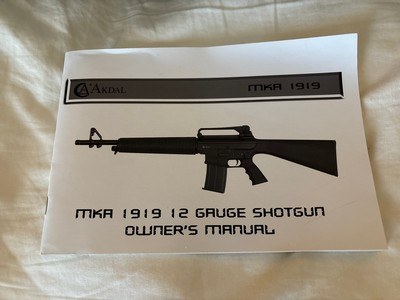 MKA 1919 12-Gauge Semi-Automatic Shotgun – New In Box - Image 5 of 9