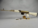 Embach Armory M76 8mm Mauser - 24K Gold-Plated, Hand-Engraved - 1 of 1 - 1 of 15