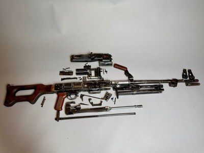 Chinese Type 80 (M80) PKM Parts KitSyrian Battlefield PickupNorinco Pattern, 7.62x54R