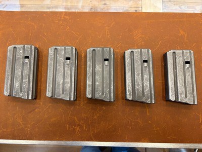 5-Colt AR-15 5.56 Magazines for sale - Image 1 of 6