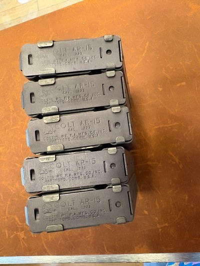 5-Colt AR-15 5.56 Magazines for sale - Image 2 of 6