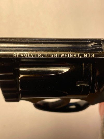Smith and Wesson Model 13 Aircrewman Cal. M41 S&W .38 Special - Image 9 of 13