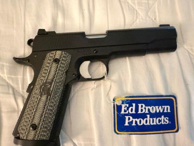 Ed Brown Special Forces Molon Labe 45 ACP - Image 2 of 12