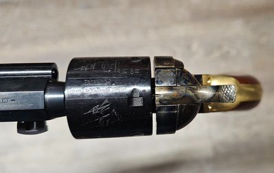Cimarron 1851 Richards-Mason Navy .38 Special Revolver - Image 7 of 9