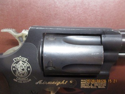S&W 37-2 Airweight, .38 - Image 2 of 6