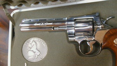 colt double diamond revolver .357 - Image 2 of 5