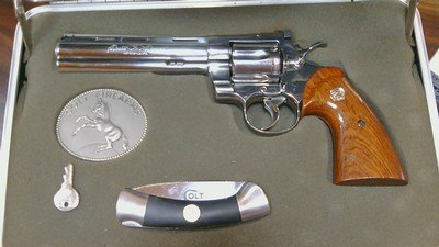 colt double diamond revolver .357 - Image 1 of 5