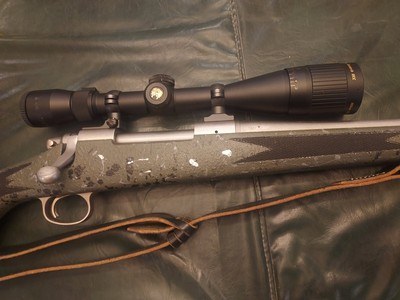 Remington 700 Stainless Synthetic, Caliber 270 Win,with a Nikon 3x12 scope - Image 2 of 15