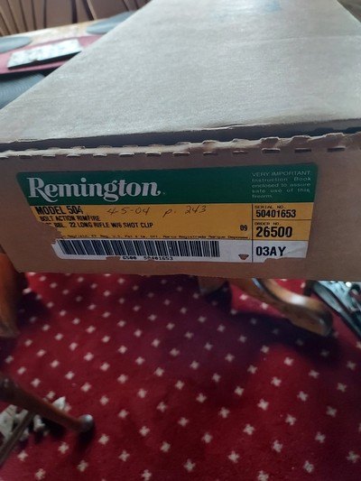 Remington Model 504 NIB No Longer Made - Image 5 of 5