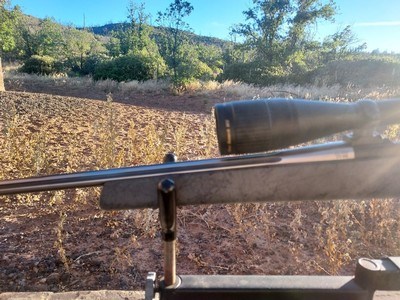 Weatherby Mark V Ultralight, 270 Win W Nikon 4x12x42 scope - Image 9 of 14