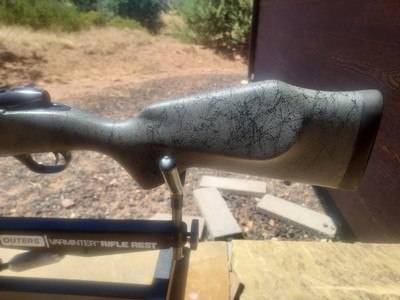 Weatherby Mark V Ultralight, 270 Win W Nikon 4x12x42 scope - Image 5 of 14