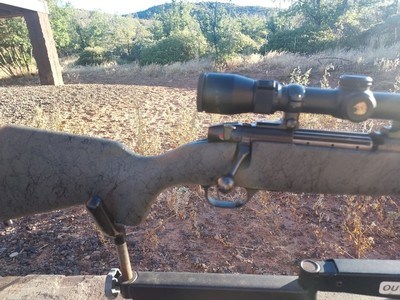 Weatherby Mark V Ultralight, 270 Win W Nikon 4x12x42 scope - Image 6 of 14