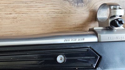 Ruger M77 Zytel Skeleton stock 300WinMag - Image 5 of 7