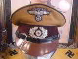 GERMAN WWII UNIFORM CAP - 1 of 4