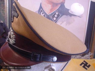 GERMAN WWII UNIFORM CAP - Image 2 of 4