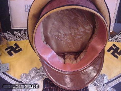 GERMAN WWII UNIFORM CAP - Image 3 of 4