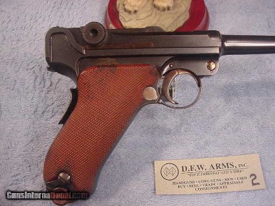 LUGER DWM 1906 COMMERCIAL7.65 MM / 30 CAL - Image 4 of 10