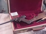 LUGER ARTILLERY DWM 1917 9MM WITH STOCK AND PRESENTATION CASE
- 4 of 12