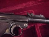 LUGER ARTILLERY DWM 1917 9MM WITH STOCK AND PRESENTATION CASE
- 11 of 12
