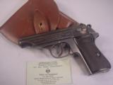 WALTHER MODEL PP ZELLA / MEHLISPRE WAR9MM KURZ - 1 of 12