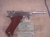 LUGER MAUSER CODE 1940/ 42
9MM NICKEL PLATED
WWII MILITARY - 5 of 9