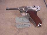 LUGER MAUSER CODE 1940/ 42
9MM NICKEL PLATED
WWII MILITARY - 4 of 9