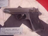 WALTHER MODEL PP
SUFFIX P NAZI LATE WWII VAR
7.65 MM / 32 ACP CAL - 1 of 10
