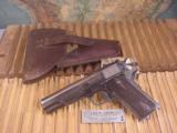 COLT 1911 .45 ACP CANADIAN MILITARY ISSUE
IN WW I
RIG - 1 of 7