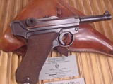 LUGER MAUSER CODE 41-42 KUE 9MM WITH HOLSTER - 10 of 19