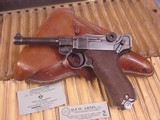 LUGER MAUSER CODE 41-42 KUE 9MM WITH HOLSTER - 4 of 19