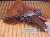 LUGER MAUSER CODE 41-42 KUE 9MM WITH HOLSTER - 18 of 19