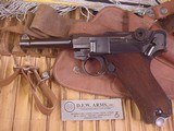 MAUSER LUGER WWII 9MM MILITARY 1939
WITH MATCHING MAG - 4 of 17