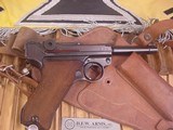MAUSER LUGER WWII 9MM MILITARY 1939
WITH MATCHING MAG - 8 of 17