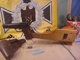 FN HI POWER MODEL P-35 PRE WWII 9MM
WITH STOCK - 1 of 20