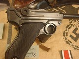LUGER MAUSER 42 -BYF BLACK WIDOW WWII 9MM - 5 of 18