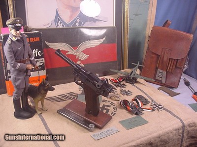 LUGER 1938 S/42 MAUSER
CODE
WWII MILITARY ISSUE 9MM