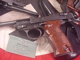 PAIR OF 2 P-38 1943
CYQ SPREEWERK 9MM WITH CONSECUTIVE SER NUMBERS AND HOLSTERS AND BELTS - 13 of 20