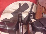 PAIR OF 2 P-38 1943
CYQ SPREEWERK 9MM WITH CONSECUTIVE SER NUMBERS AND HOLSTERS AND BELTS - 10 of 20