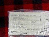NIB NOS Browning B25 B2 with deep hand signed engraving T. Tricqueneaux - Image 13 of 14