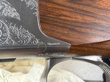 NIB NOS Browning B25 B2 with deep hand signed engraving T. Tricqueneaux - Image 5 of 14