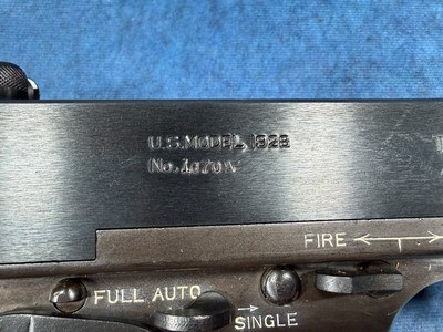 TRANSFERABLE Auto Ordnance 1928 Thompson with USGI Lower EFILE READY - Image 2 of 19